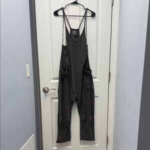 FP Movement by Free People Charcoal Women's Overalls
